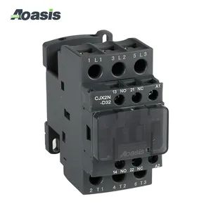 High Quality Aoasis Cjx2n-D32 LC1-D 32A 1no1nc DIN Rail 3 Pole AC Contactor with CE Certificate - Aoasis (Hangzhou) International Business Co., Ltd - China