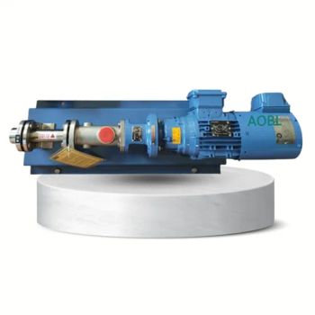 Stainless Steel Miniature Sludge Dosing Eccentric Screw Pump Flow Type Model NO. RV Origin China Trademark AOBL Certification CE - Shanghai Kuosi Electronic Co., Ltd. - China