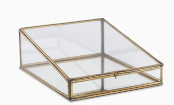 Multi-colour Jewellery Boxes Color Multi-colour Is It Handmade Handmade Shape Rectangular, Round, Square Jewelry Box Material Glass, - Creative House - India