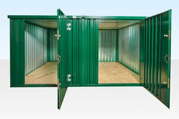 Flat Pack Containers / 3M X 4.2M Side Linked Flat Pack Container Bundle (Powder Coated) from senesie mfg llc Flat Pack Containers / 3M X 4.2M Side Linked Flat Pack Container Bundle (Powder Coated) - senesie mfg llc - United States