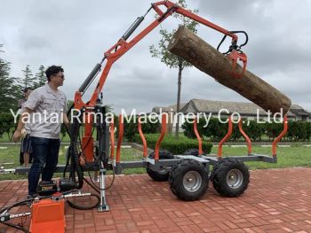 Forestry Lifting Equipment Utility Log Trailer for ATV & UTV - Yantai Rima Machinery Co., Ltd. - China