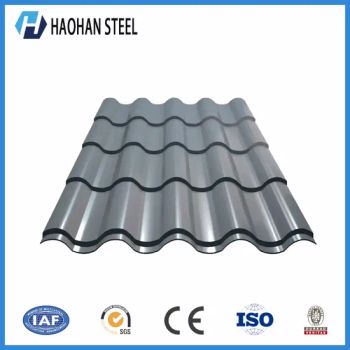 Galvanized/Prepainted/Gi/Color Coated Steel Roofing Corrugated Sheet Aluminium Zinc Coated Galvanized Roofing Sheet Color COA - SHANDONG HAOHAN STEEL INDUSTRY CO., LTD. - China