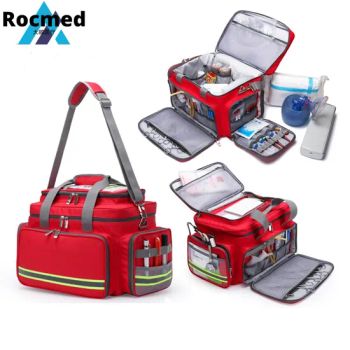 Cheap Medical Wholesale Portable Carrying Tactical Trauma Kit Police Ifak Emergency First Aid Bag Outdoor Hiking Camping Survival Bag - Zhangjiagang Roc Medical Technology Co., Ltd. - China
