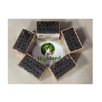 Non-toxic Hookah Coconut Charcoal- BBQ eco-friendly From Vietnam Ready To Export Competitive price - Highland Bp  - Vietnam