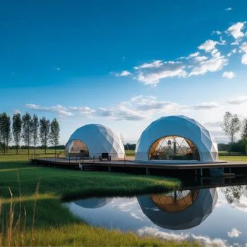 Luxury Dome Geo Camping Resort Waterproof Igloo PVC Glamping Geodesic House Tent - Superb Tent Co., Ltd. - China