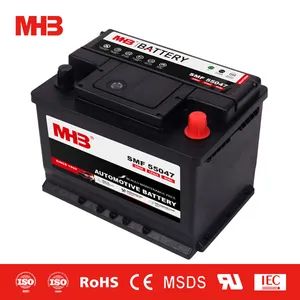 Mhb SMF 55047 Long Service 50ah DIN 400/500CCA Car Battery Automotive for Engineering Vehicles - FUJIAN MINHUA POWER SOURCE CO., LTD. - China