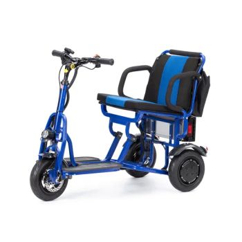 Top Popular Super Light 350W Aluminum Alloy Folding 3 Wheels Electric Mobility Scooter for Adults - Ningbo Youhuan Automation Technology Co., Ltd. - China
