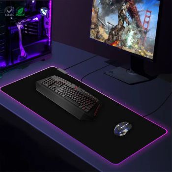 Customizable Size Mouse Pad Computer Accessories RGB LED Large Gaming Mouse Pad - Dongguan Jiuzilong Industrial Co., Ltd. - China