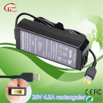 20V 4 5A USB Tip AC DC Power Adapter Universal Notebook Charger Power Supply - GRANDLY DRAGON TECH LIMITED - China