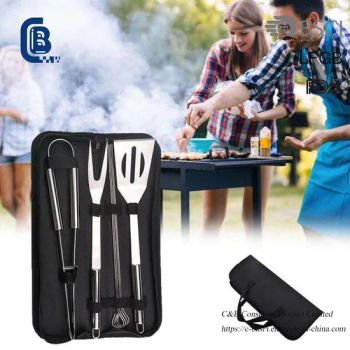 Stainless Steel Handle BBQ Tool Set - Kitchenware & Grilling Cooking Tool - Yangjiang C&B Consumer Product Limited - China