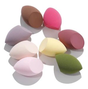 New Arrival Fashionable Latex Free Sponge Blending Cosmetic Foundation Powder Puff Makeup Sponge - Shenzhen MyColor Cosmetics Co., Ltd. - China