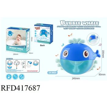 Infant Electric Musical Bathroom Toy Baby Automatic Whale Bubble Bath Blower - RUNFENDDA INDUSTRIAL CO., LIMITED - China