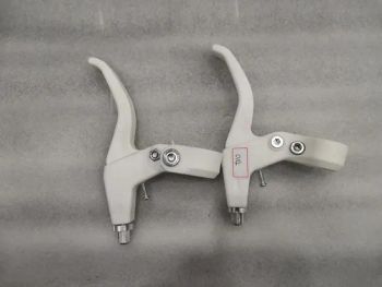 Plastic Bike Brake Levers White Bicycle Brake Levers for Sale - Guangzong Shuanglong Bicycle Industry Co., Ltd. - China