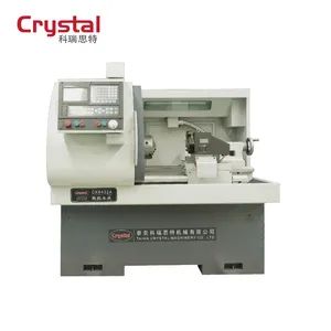 Tool Equipment Automatic CNC Lathe Machine Small CNC Lathe with Bar Feeder - Taian Crystal Machinery Co., Ltd. - China