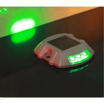 Aluminum IP68 Traffic Safety Driveway Marker Flashing Light LED Solar Powered Road Stud Reflective Cat Eye - Xiamen Bright Import and Export Co., Ltd. - China