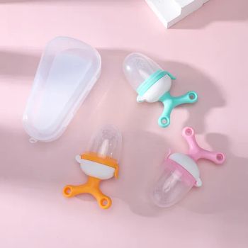 Hot Selling Safety Use Baby Fruit Freeder Baby Silicone Teethers with Handles - HANGZHOU WEIZE IMP & EXP CO., LTD. - China