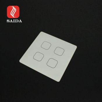 Smart WiFi Wall Touch Switch 4 Gang Glass Panel Toughened Glass for Light Switch Smart Home Systems - DONGGUAN SAIDA GLASS CO.,LTD - China