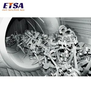 Continuous Tumble Belt Shot Blasting Machine for Mass Production Foundry Castings Metal Parts - Qingdao Evertech Sasi Industry Co., Ltd. - China