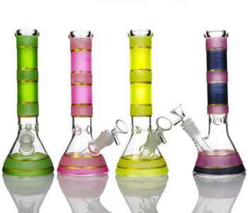 Hbking Glass Colorful Beaker Waterpipes Ice Catch Glass Smoking Water Pipes - Shenzhen Enjoylife Technology Co., Ltd. - China