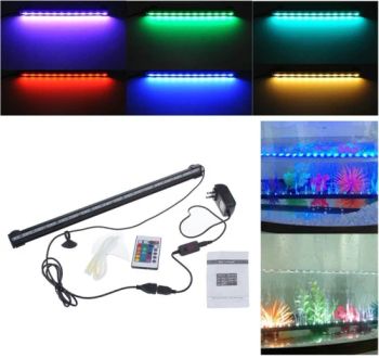 31cm 18 LED 5050SMD Air Bubble LED Aquarium Light Fish Tank Underwater Coral Lamp IP68 - Shenzhen Dowdon Tech Co., Ltd. - China