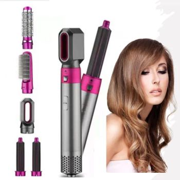 5 in 1 Hair Straightener Comb Brush for Detangling Styling and Curling - Shanghai Metory Products Co., Ltd. - China