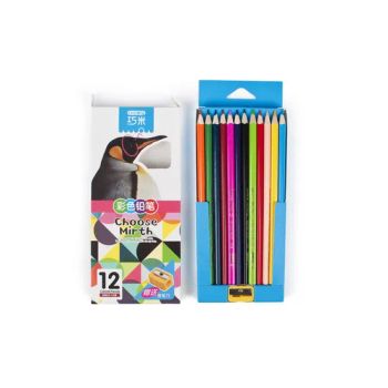 Factory Custom Art Professional 12PCS 24PCS Colored Pencils - Lishui Liancheng Pencil Manufacture Co., Ltd. - China
