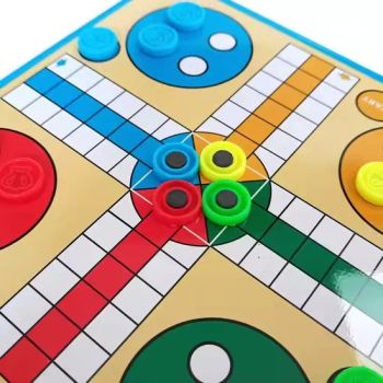 High Quality Magnetic Ludo Board Game with Tinplate Box Member <4 Time 0.5-2H MOQ 144 Sets Origin China Trademark No Gender - Ningbo XiaoChuang Crafts Co., Ltd. - China