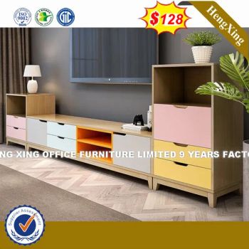 Modern Bent Glass with Stainless Steel Base Glass TV Cabinet (Hx-8nr2419) - Foshan Ulink Furniture Limited - China