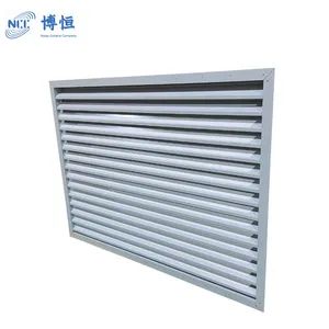 Rainproof Louver for a Variety of Applications Type Louver Origin China Trademark NCC Model NO. NCC-06 Warranty 3 Years HS Code - Shenzhen Noise Control Co.,Ltd - China