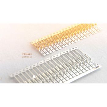 Crimpflex Contacts, 1.27 mm & 2.54 mm Color silver Brand Nicomatic I Deal In New Only Certification Ul E 125469 Pitch Sizes 1.27mm, - Nicomatic India Electronics Private Limited - India