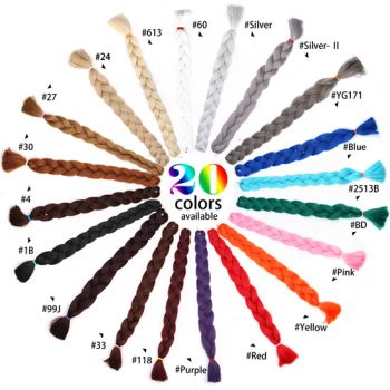 Wholesale Jumbo Braid Hair 82 Inch 165 G Crochet Braids Pure Color Synthetic Africa Jumbo Braid Hair Extension - Xuchang Leyide Import And Export Trading Co., Ltd. - China