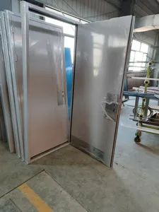 UL/Wh Approve Container Metal Fire Rated Doors with Panic Bar Fire Proof Door - Yongkang Idoor Trading Co., Ltd. - China