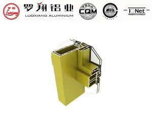 Aluminium Outdoor Wall Covering Modern Facade Double Glazing Aluminum Curtain Wall Profiles - Luoxiang Aluminium Co., Ltd. - China