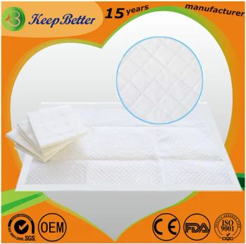 Amazon Best Selling Customized White Dogs/Pets/Puppy/Cats Leakproof PEE Potty Training Pads - Weifang Keepbetter Healthcare Co., Ltd. - China