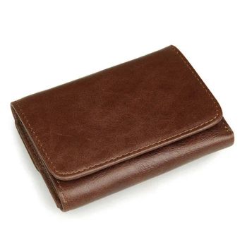 Classic Compact Size Small ID Cover Men Women Accordion Credit Card Cash Holder Leather Wallet - Xiamen Le Young Imp. & Exp. Co., Ltd - China
