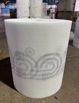 Alkali Resistant Fiberglass Mesh Jumbo Roll for Rewinding for Russian Market - Jiangxi HuaYuan New Material Co.,Ltd. - China
