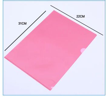 Assorted Color PP Material A4 Size L Shaped File Folders OEM Yes Origin China Size 22*31cm Model NO. A4-1 Specification - Changzhou Dawson I. A. E. Co., Ltd. - China