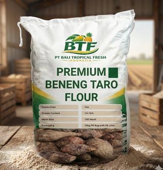 Premium Talas Beneng Flour (Golden Taro Flour) - PT BALI TROPICAL FRESH INDONESIA - Indonesia
