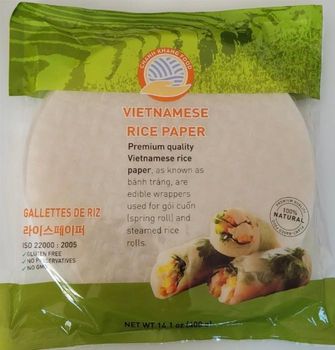 Summer roll rice paper (400gx 40 bags) Type Dried Weight 400g Form Fresh Roll Packaging 40 Bags Shelf Life 2 years Texture Rice Paper - Chanh Khang Company - Vietnam