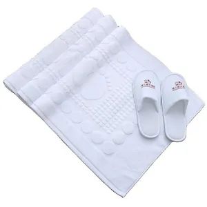 Wholesale Hotel 100% Cotton Anti Slip Non Slip Bathroom Bath Mats Set - Shanghai General Textile Co., Ltd. - China