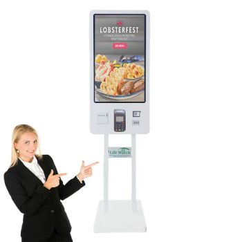 22 Inch Touch Screen Self Service Payment Ordering Kiosk for Supermarket - Shenzhen Rsc Display Electronic Technology Co., Ltd. - China