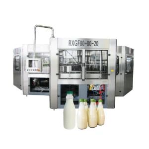 Bottle Milk Filler and Seamer Machinery Yogurt Production Line / Dairy Processing Equipment / Milk Processing Machine - Zhangjiagang Sunswell Machinery Co., Ltd. - China