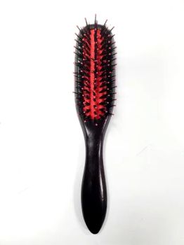 Wooden Bamboo Hair Brush Wet Brush with Wooden Handle, Curly Hair Brush, Air Cushion Brush, Wooden Hairbrush Paddle Brush, Natual Oval Brush, Eco Friendly - Ningbo Isseven Import and Export Co Ltd - China