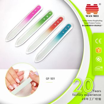 14cm Middle Crystal Glass Nail File with Diamond MOQ 6000PCS Material Glass Packing PVC Bag Delivery 30days Model NO. - Foshan Fengdeli Nail Clippers Manufacturing Co., Ltd. - China