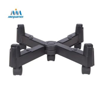 Adjustable Metal Base for Computer Workstation with Rolling CPU Holder - DONGGUAN CHAU YUE TRADE CO.,LTD - China