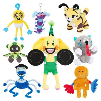 Big Blue Cat Bobby s Playtime Peripheral Dolls Sausage Monster Action Figure Red and Blue Monster Doll Blue Devil Plush Toy - Bonzer Pet Co., Ltd. - China