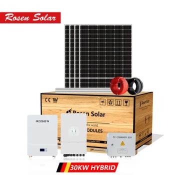 High Quality Solar Energy System Home Power Solar System 30kw - Rosen Solar Energy Co., Ltd. - China