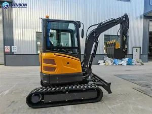 Mini Excavator 2.7ton Farm Excavator Mini Crawler Digger Kubota Engine Small Mini Excavator - Synbon Machinery Co.,Ltd - China