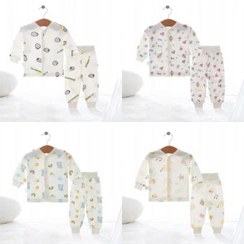 Wholesale Baby Clothes Long Sleeve Pants Cute Printed Cotton Baby Clothes Set - Shijiazhuang Cool Apparel Co., Ltd. - China