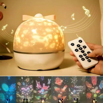 Dream Rotating Projection Light Baby Night Lights Music Box Projection Sky Light - GLORIOUS PROMO CO.,LIMITED - China